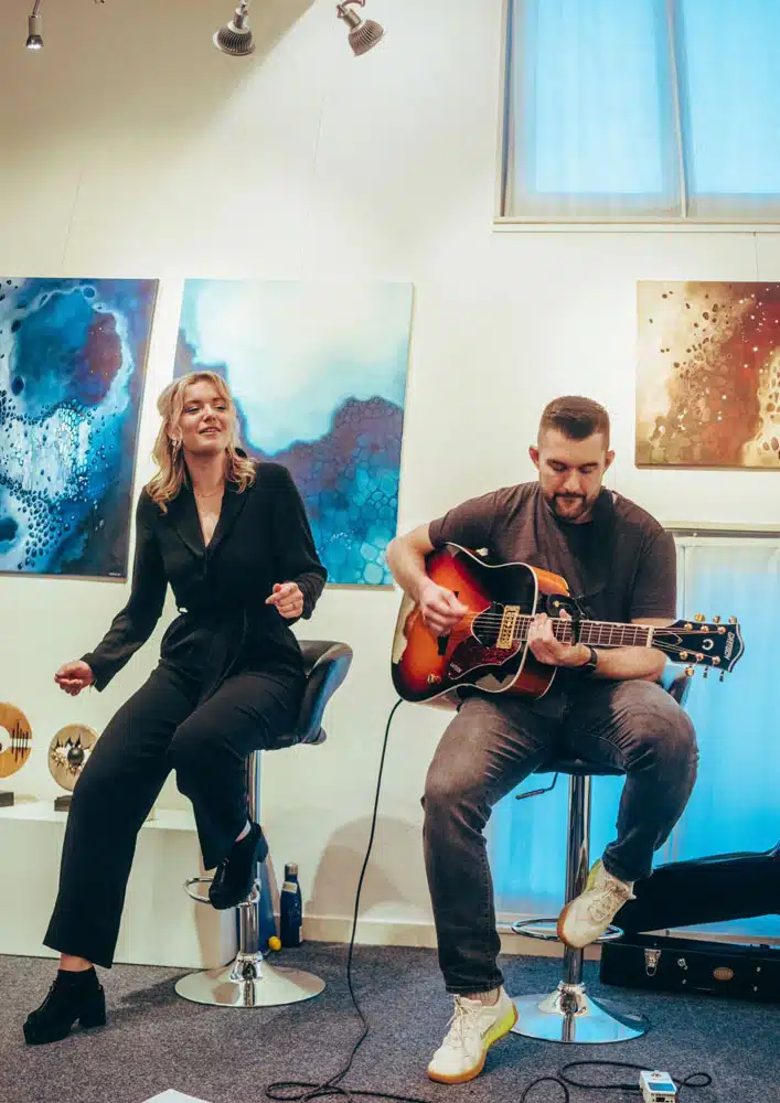 Concert privé en duo avec Andy