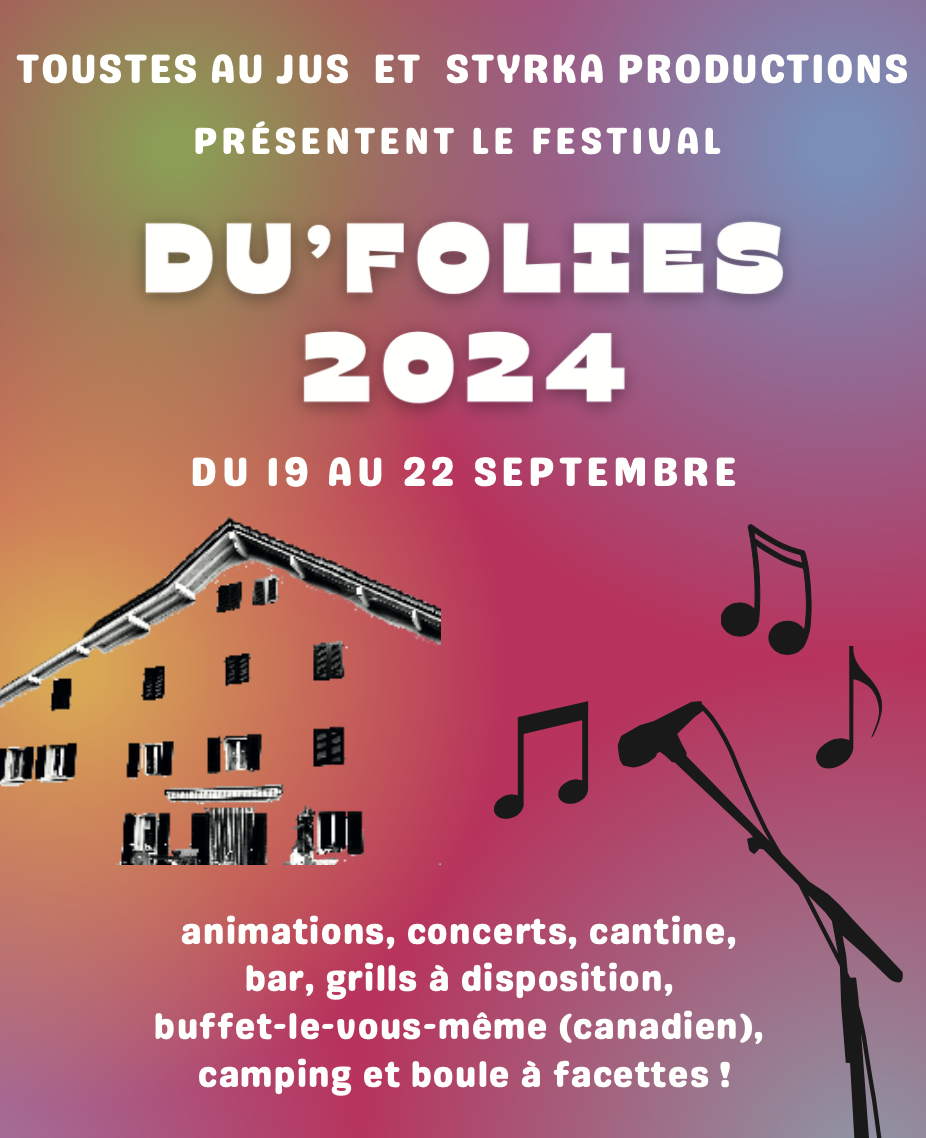 Festival Du’Folies 2024
