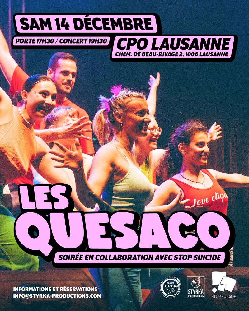 Concert de soutien à Stop suicide